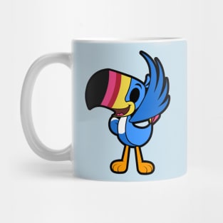 Cute Fruit Loops Mascot Mug